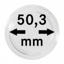 Münzenkapseln Lindner Ø 50,3mm - 8,5mm innen