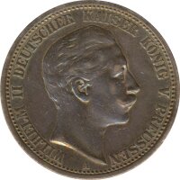 Preussen 2 Mark 1907 A Wilhelm II Silber*