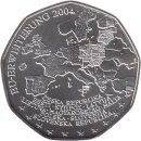 �sterreich 5 Euro 2004 EU-Erweiterung Silber*