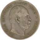 Preussen 5 Mark 1876 C Wilhelm I Silber*