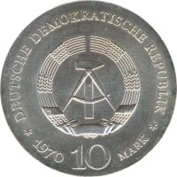 DDR 10 Mark 1970 Ludwig van Beethoven Silber*