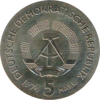 DDR 5 Mark 1974 A Philipp Reis*