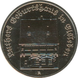 DDR 5 Mark 1983 A Luthers Geburtshaus in Eisleben*