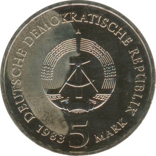 DDR 5 Mark 1983 A Luthers Geburtshaus in Eisleben*