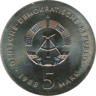 DDR 5 Mark 1988 A Ernst Barlach*