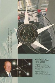 Belgien 2 Euro 2006 Atomium in Br�ssel CoinCard*