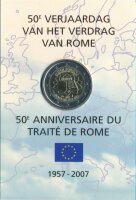Belgien 2 Euro 2007 50 Jahre R&ouml;mische Vertr&auml;ge...