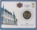 Luxemburg 2 Euro 2007 Gro�herz�gliches Palais in Karte*