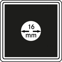 M&uuml;nzkapseln 16mm carree 4er-Packg