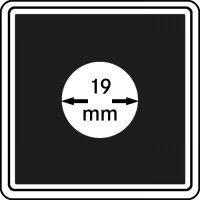 M&uuml;nzkapseln 19mm carree 4er-Packg