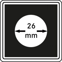 M&uuml;nzkapseln 26mm carree 4er-Packg