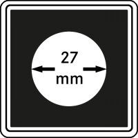 M&uuml;nzkapseln 27mm carree 4er-Packg
