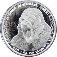Kongo 2015 - Silberr&uuml;cken Gorilla*