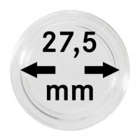 M&uuml;nzenkapseln Lindner 27,5 mm 10er Pack