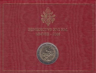 Vatikan 2 Euro 2008 Paulusjahr im Folder*