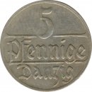 Freie Stadt Danzig 5 Pfennig 1923*
