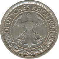 Deutsches Reich 50 Pfennig 1928 E*
