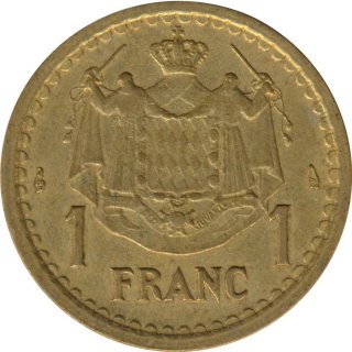 Monaco 1 Franc 1945 Louis II*