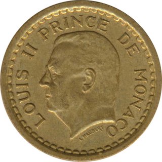 Monaco 1 Franc 1945 Louis II*