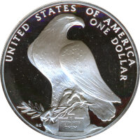 USA 1 Dollar 1984 S Olympiade in Los Angeles 1984 PP Silber*