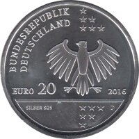Deutschland 2016 - 20 Euro - Litfa&szlig;