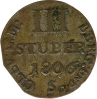 Berg (Herzogtum) 3 St&uuml;ber 1806 S Joachim Murat*