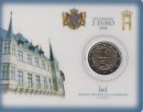 Luxemburg 2 Euro 2008 Chateau de Berg in Karte*