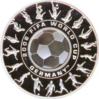 Australien 1,25 Dollar 2006 Fussball-WM in Deutschland...