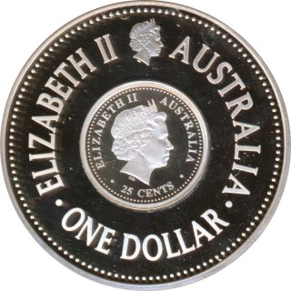 Australien 1,25 Dollar 2006 Fussball-WM in Deutschland Silber*