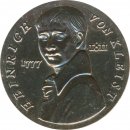 DDR 5 Mark 1986 A Heinrich von Kleist*