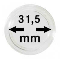 M&uuml;nzenkapseln Lindner 31,5 mm 10er Pack