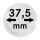 Münzenkapseln Lindner 37,5 mm 10er Pack