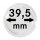Münzenkapseln Lindner 39,5 mm 10er Pack