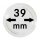Münzenkapseln Lindner 39 mm 10er Pack