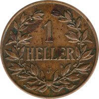 Deutsch-Ostafrika 1 Heller 1907 J*