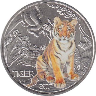 Österreich 2017 - 3 Euro - Tier-Taler - Tiger*