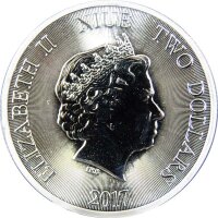 Niue 2017 - Panda - 1 Oz Silber*