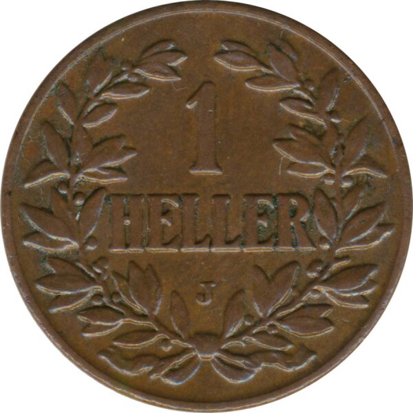 Deutsch-Ostafrika 1 Heller 1908 J*