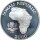 Somalia Republik 2000 - Affe 1 Oz Silber*