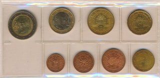 sterreich loser Satz 2002 kpl. 1 cent - 2 Euro*