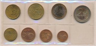 sterreich loser Satz 2002 kpl. 1 cent - 2 Euro*