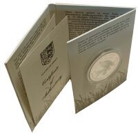 Jersey 2 Pounds 1987 25 Jahre World Wildlife Fund Silber im Folder*