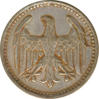 Deutsches Reich 3 Mark 1924 F Silber*