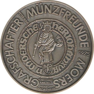 Medaille 1975 Verzamelaars Vereniging Tilburg