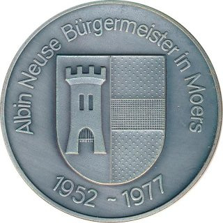 Medaille o. Jahr Albin Neuse