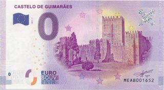 0 Euro Souvenir Schein 2017 - Guimaraes - Burg*