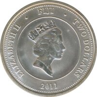 Fiji 2011 - Schildkr&ouml;te - 1 Oz Silber*