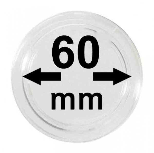 M&uuml;nzenkapsel &Oslash; 60 mm