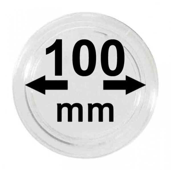M&uuml;nzenkapsel &Oslash; 100 mm