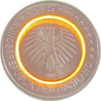 Deutschland 5 Euro 2018 - J - Subtropische Zone*